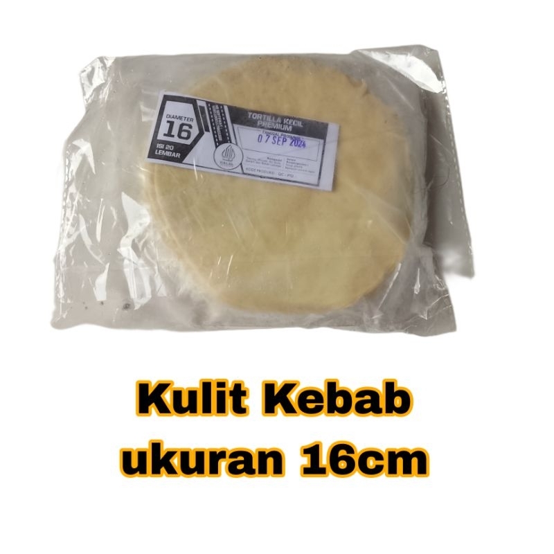 

Kulit Kebab ukuran 16cm