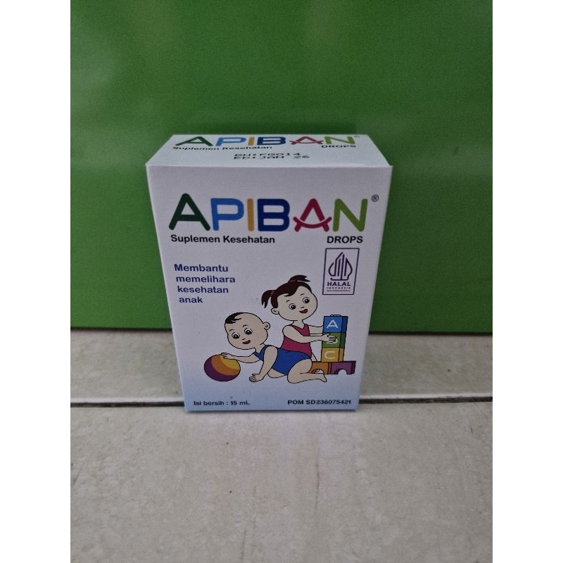 APIBAN DROPS 15 ML - MULTIVITAMIN BAYI DAN ANAK