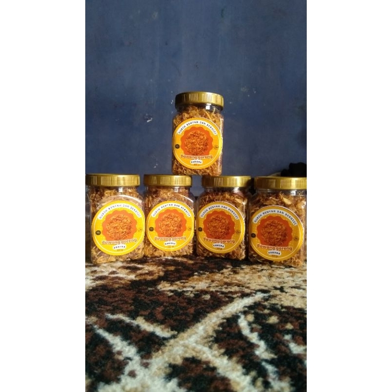 

Bawang goreng asli premium tanpa tepung 100gr