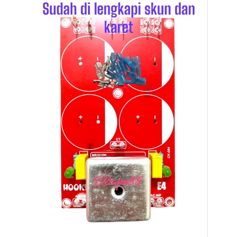 Pcb Psu 4 Elco Plus Komponen Dioda 50A