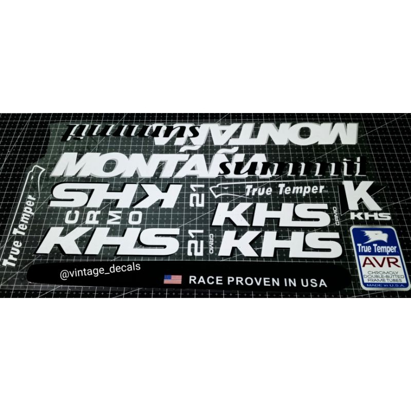 decals replacement KHS Montana summit