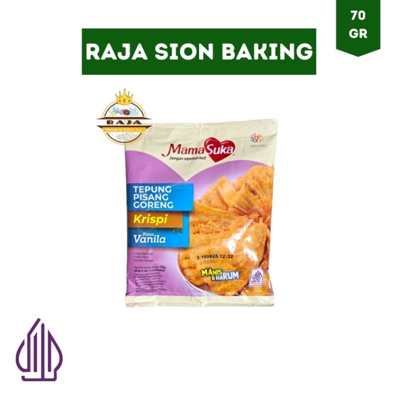 

MAMASUKA Tepung Pisang Goreng Krispi 70gr - Vanilla