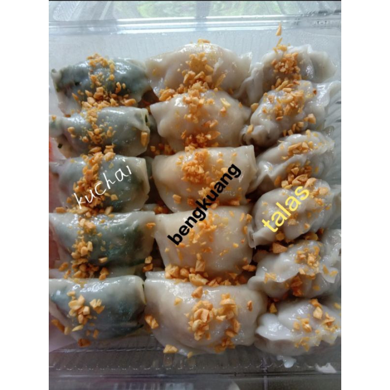 

CHOIPAN / CHAIKUE ISI BENGKUANG, TALAS, KUCAI (CAMPUR), (+SAMBEL)- HALAL, (10 pcs)