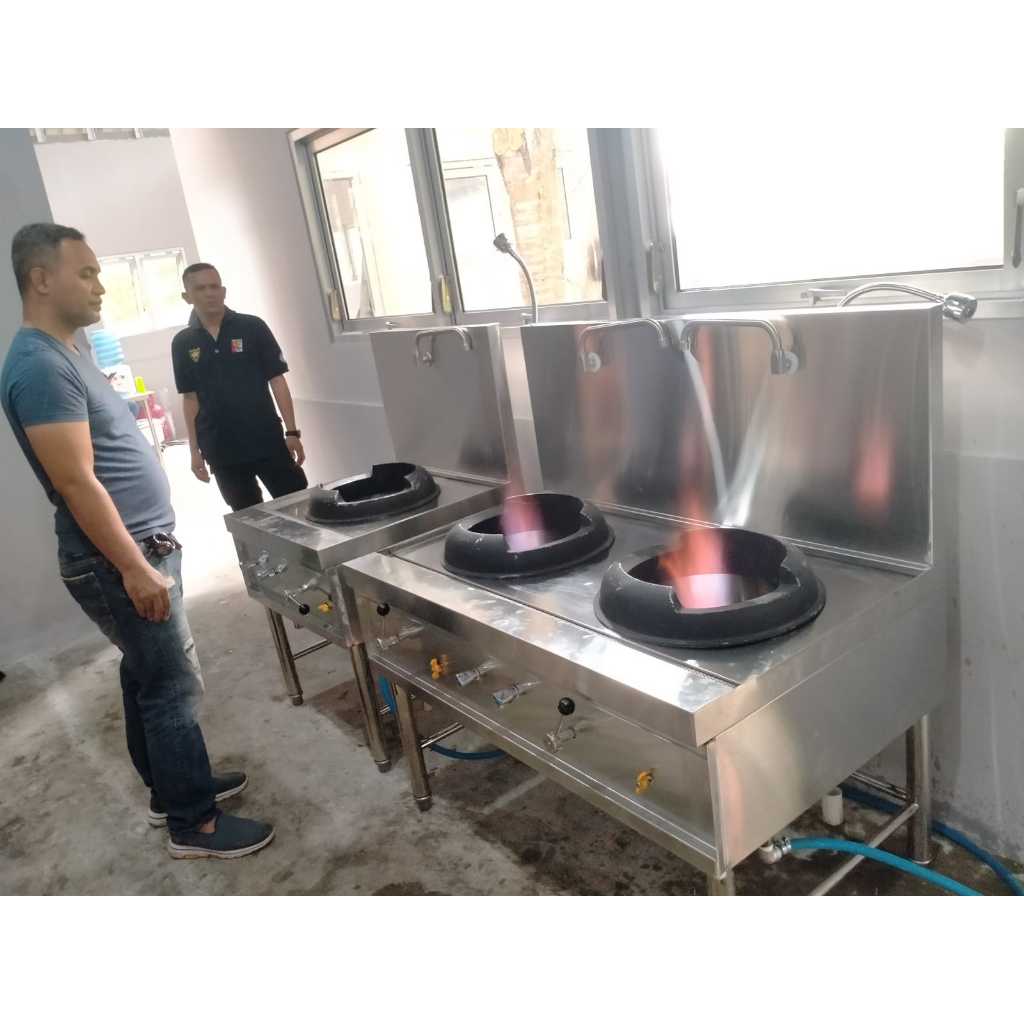 Gas Kwali Range 2 tungku High Pressure