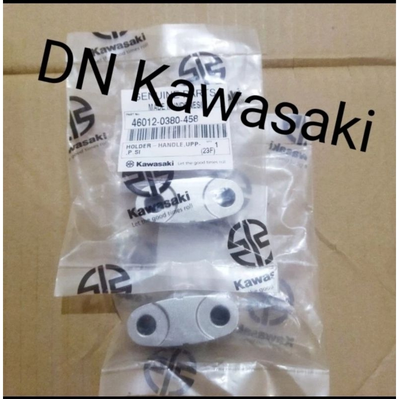 tutup raiser stang atas penjepit stang KLX 150 S L original