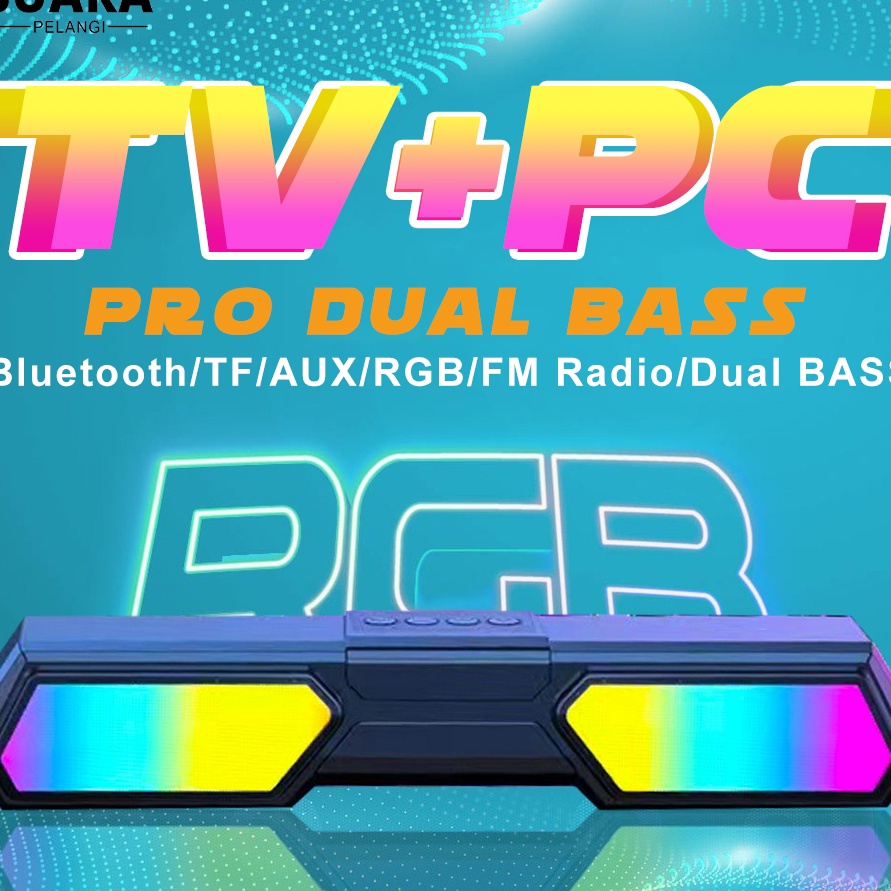 HARGA TERJUN BEBAS TVPC BASSSpeaker Bluetooth Soundbar Super Bass Robot 2 Speaker jbl Original Compu