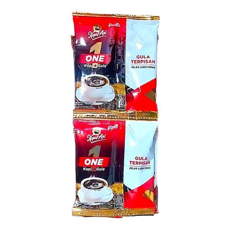 

Kopi Kapal Api One 1 Renceng isi 10 pcs (kopi+gula) TERMURAH