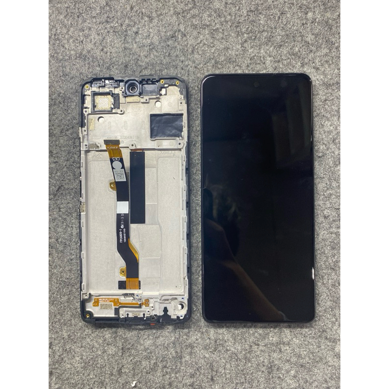 LCD TS TOUCHSCREEN FULLSET FRAME INFINIX NOTE 30 X6833B ORIGINAL COPOTAN