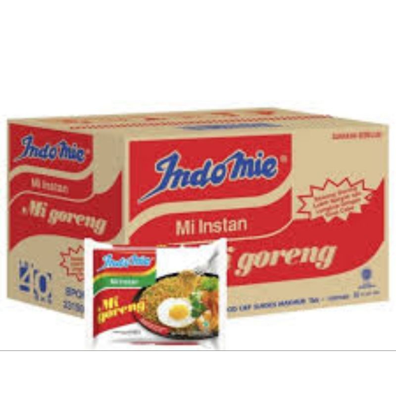 

1dos indomi goreng 40pcs