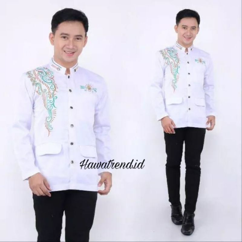 JASKO BORDIR LOGO NU/JASKO NU BORDIR SEBELAH/JASKOKO PRIA DEWASA