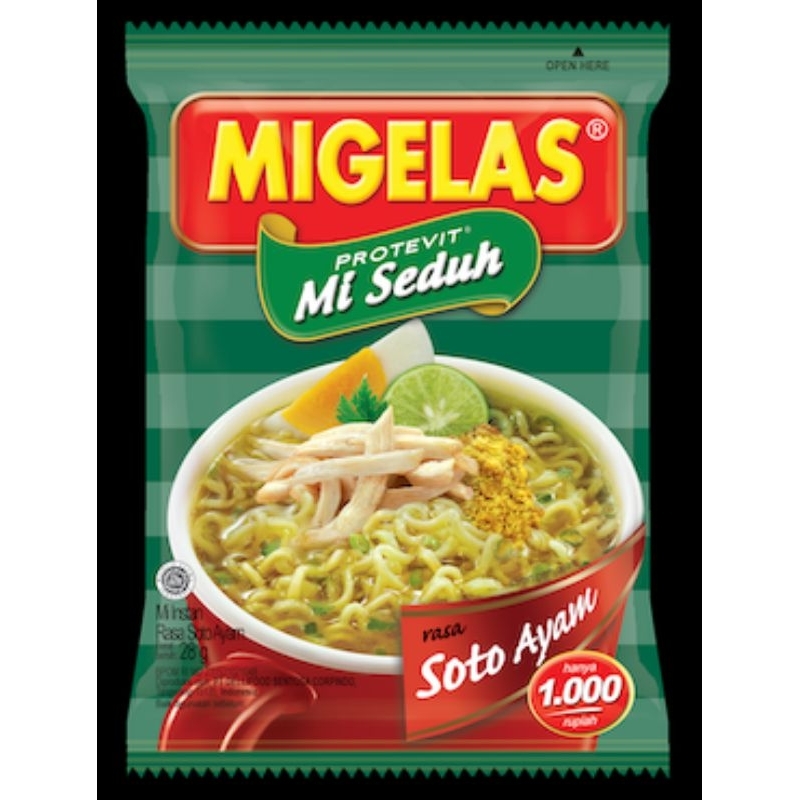 

Mie Gelas Soto Ayam