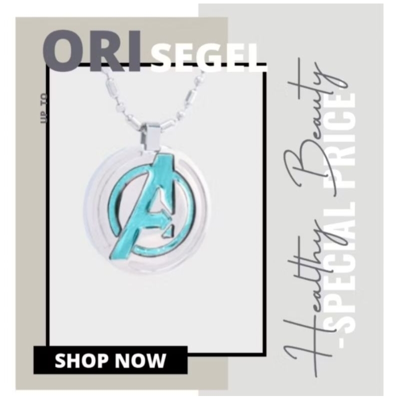 kalung seri Marvel mci ori Batman Sepedermen Ironman Cavten Marvel Cavten Amerika Avengers red Aveng