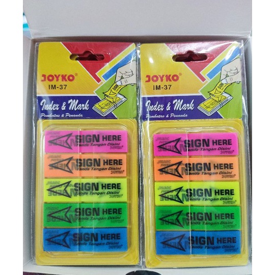 

MENDADAK PROMO POSTIT SIGN HERE IM 37 IM 42 WARNA