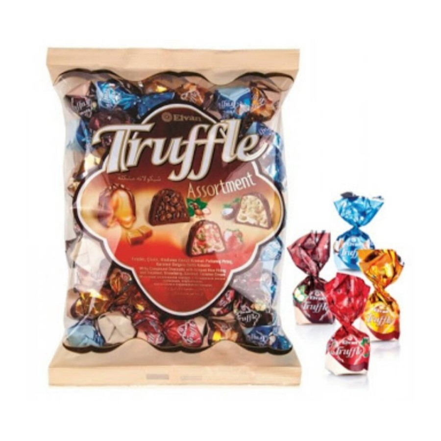 

ELVAN TRUFFLE CHOCOLATE TURKI 400 gr - Assortment (mix) cokelat coklat