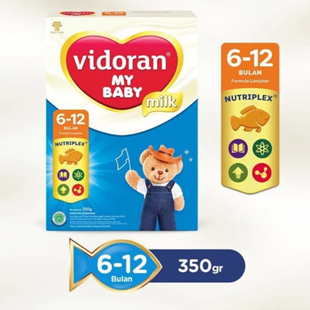 Vidoran My Baby Nutriplex 350 gram Susu Formula 6-12 bulan