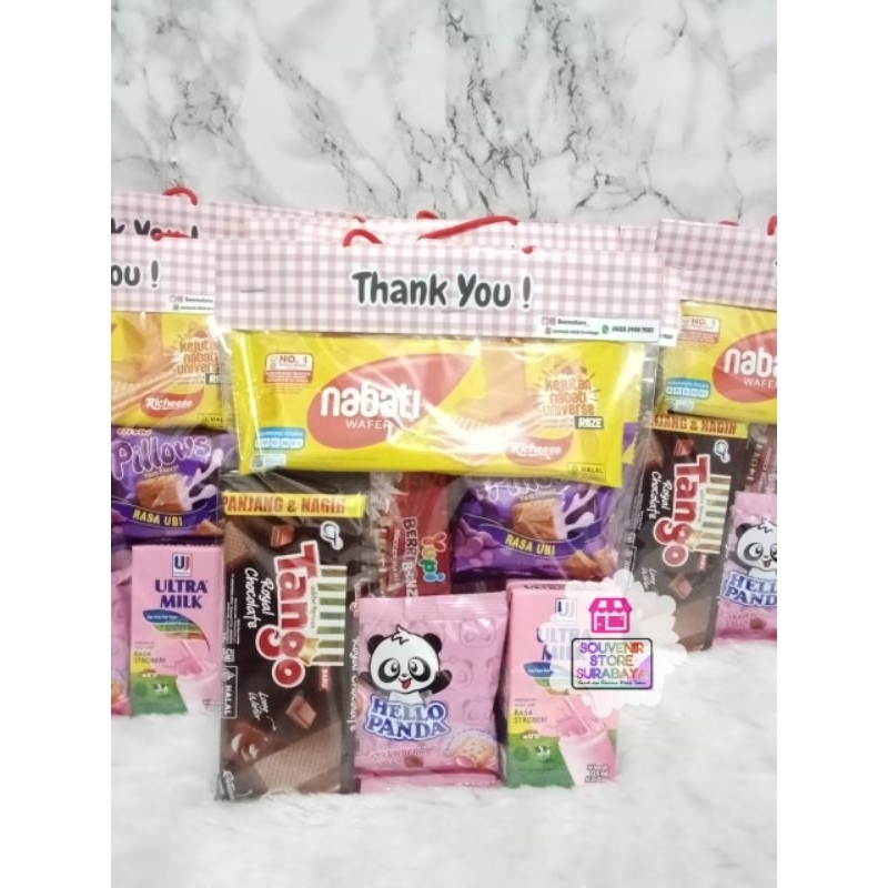 

Parcel Bingkisan Berbagai Acara kode NBT || Paket snack ultah || Snack event kantor || Paket snack kekinian || Hampers snack murah surabaya