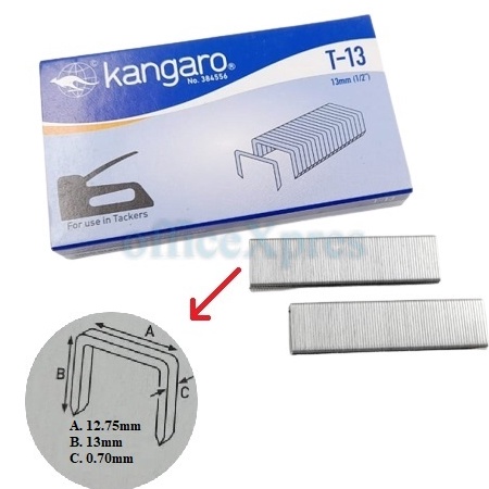 

SUPER HEMAT Isi Stapler Tembak Isi Staples tacker Isi Hekter T13 Kangaro