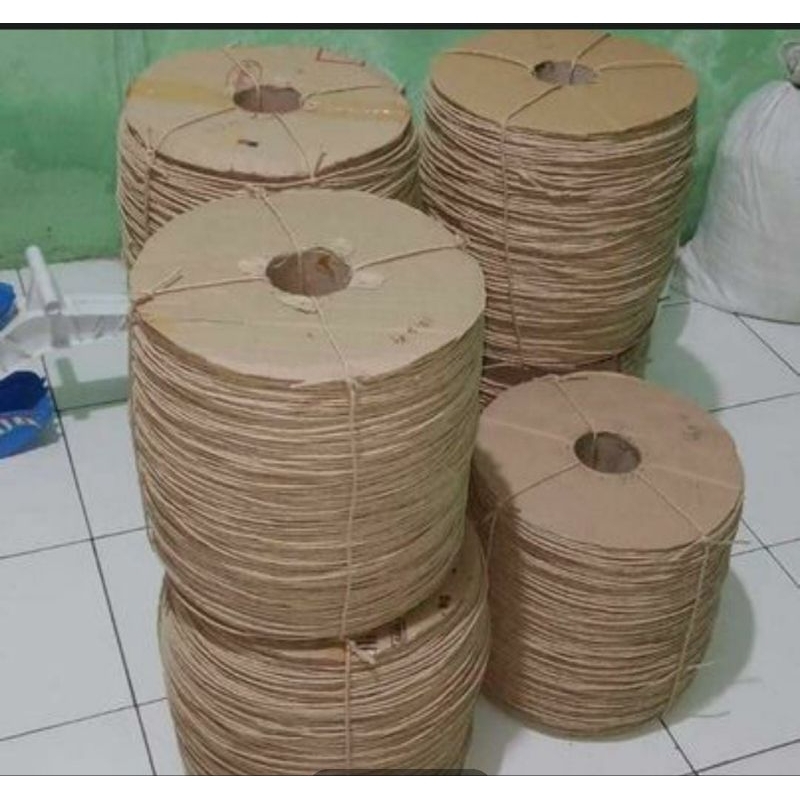 

tali kertas paper bag paper rope kraft ukuran 3mm isi 12kg