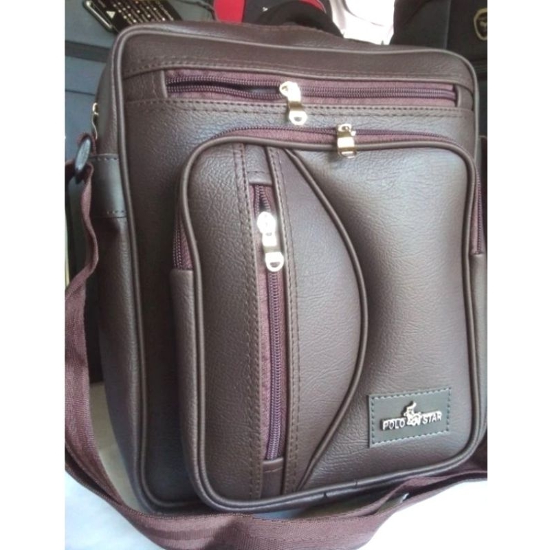 Tas slempang pria dan wanita jumbo polo star anti air
