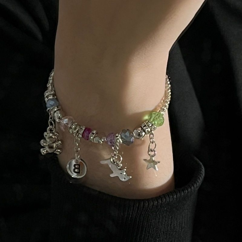 pandora bracelet/ custom nama / Gelang manik manik / beads bracelet/ Gelang pandora/ Gelang couple