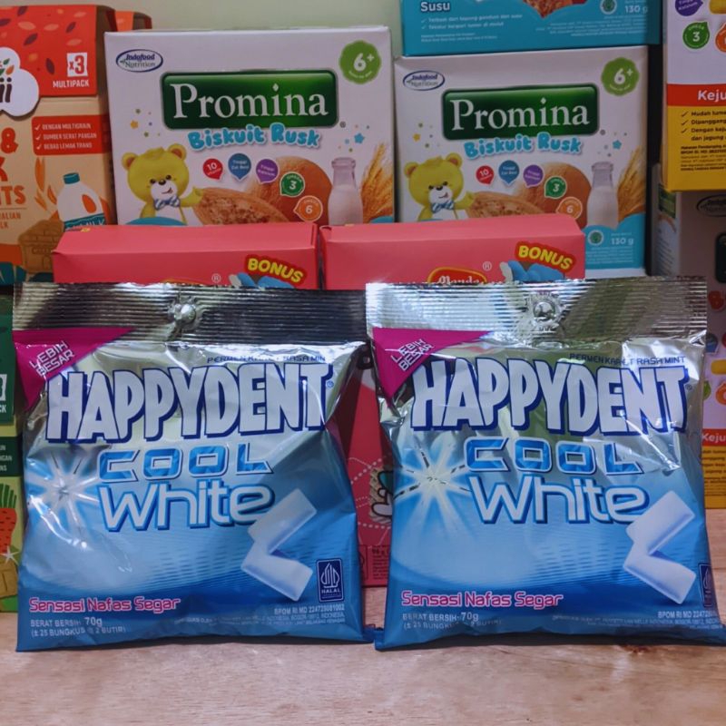 

Happydent Cool White 70g