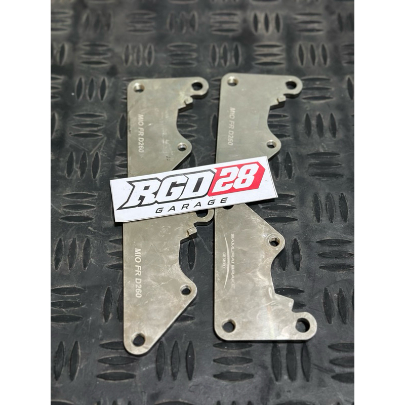 braket stainles nissin samurai mio disk 260mm pnp kaliper nissin rcb