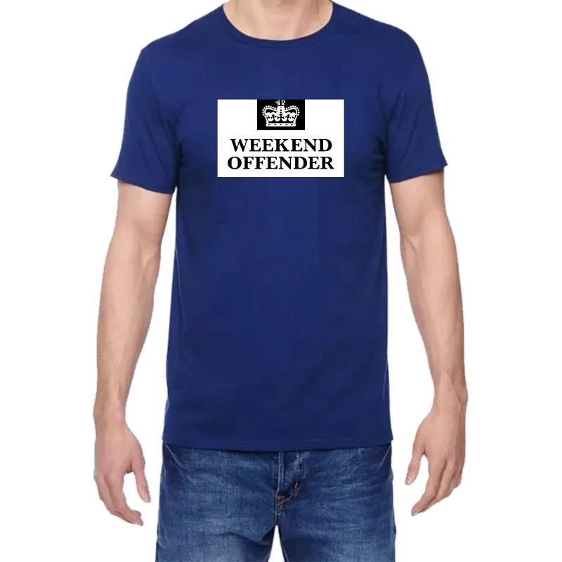 kaos weekend offender tshirt hooligans 100%  catton combed 30s sablon DTF premiumer elrumi