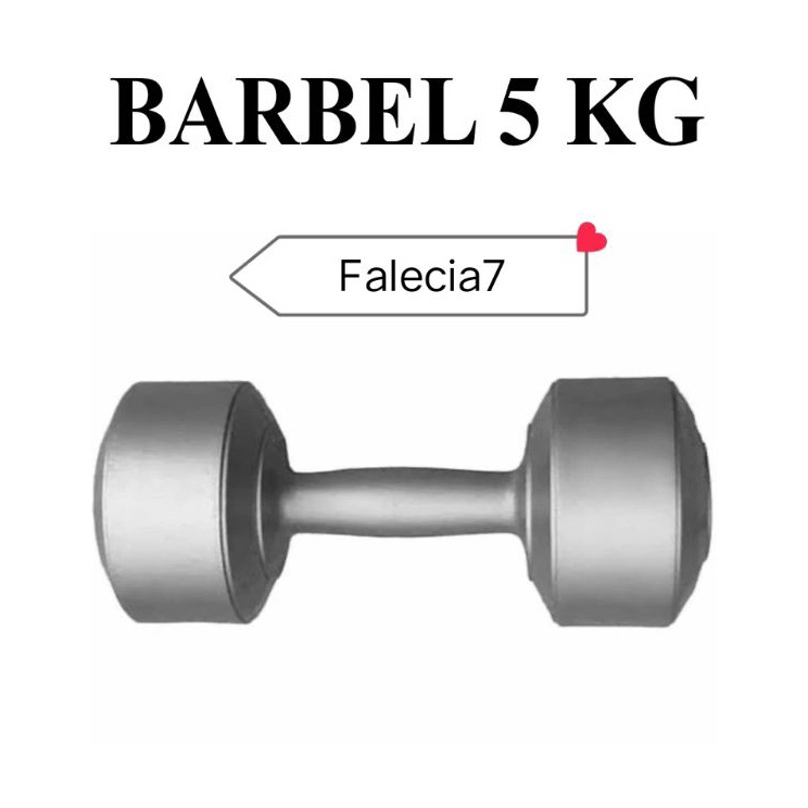 Gratis Pengiriman  DUMBEL 5KG  BARBEL 5KG  DUMBEL PLASTIK 5KG