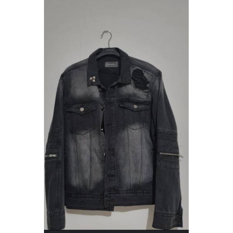 JACKET BLACK JADE DENIM RUCAS