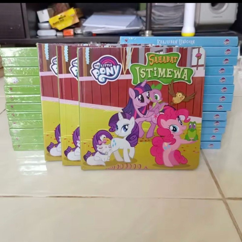 

BUKU Anak my Little PONY SAHABAT ISTIMEWA ( BOARDBOOK ) ORIGINAL