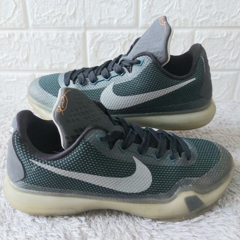 Sepatu Anak Nike Kobe 10 GS Flight Teal Black Wolf Grey