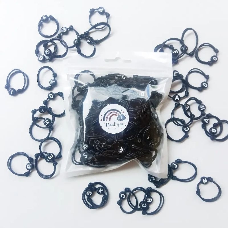

paket usaha cincin huruf | cincin inisial