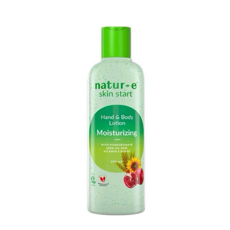 Natur-E Body Lotion Hijau 245mL / Skin Start / Moisturizing Lotion / Skincare Perawatan / Paket Natu
