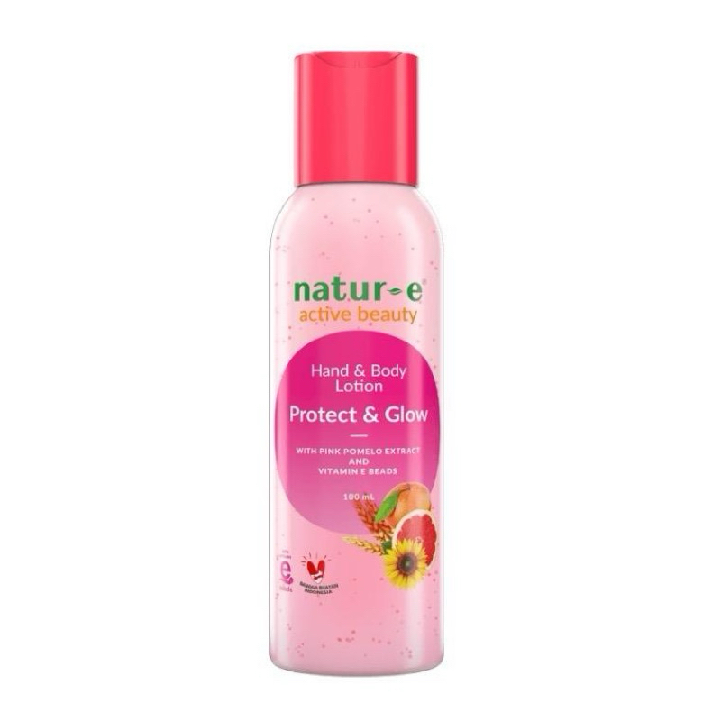 Natur-E Body Lotion Pink 100mL / Active Beauty / NaturE Lotion / Perawatan Tubuh / Skincare / Paket 