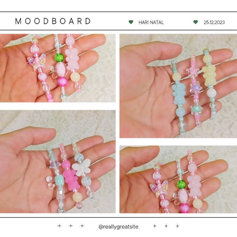 Gelang Lucu Aesthetic || Gelang wanita lucu korean style || Gelang fashion Wanita