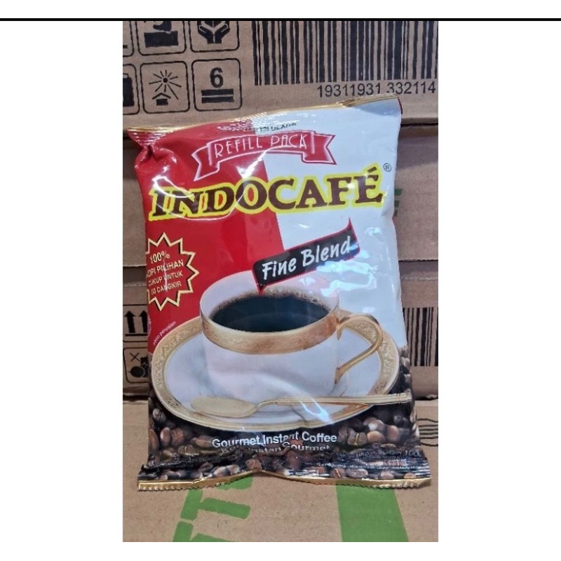 

Kopi Indocafe / Coffee Fine Blend / Minuman Serbuk Kopi Instan / 100gr