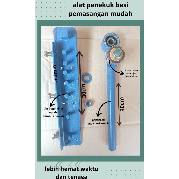 Penjualan Favorit  Alat penekuk besi 4mm sampai besi 12mm termurah alat tekuk besi begel pengungkit 