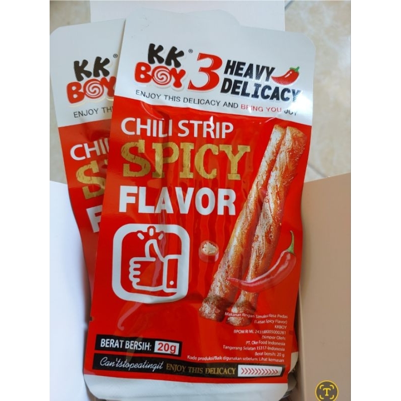 

Latio chili strip spicy isi 20