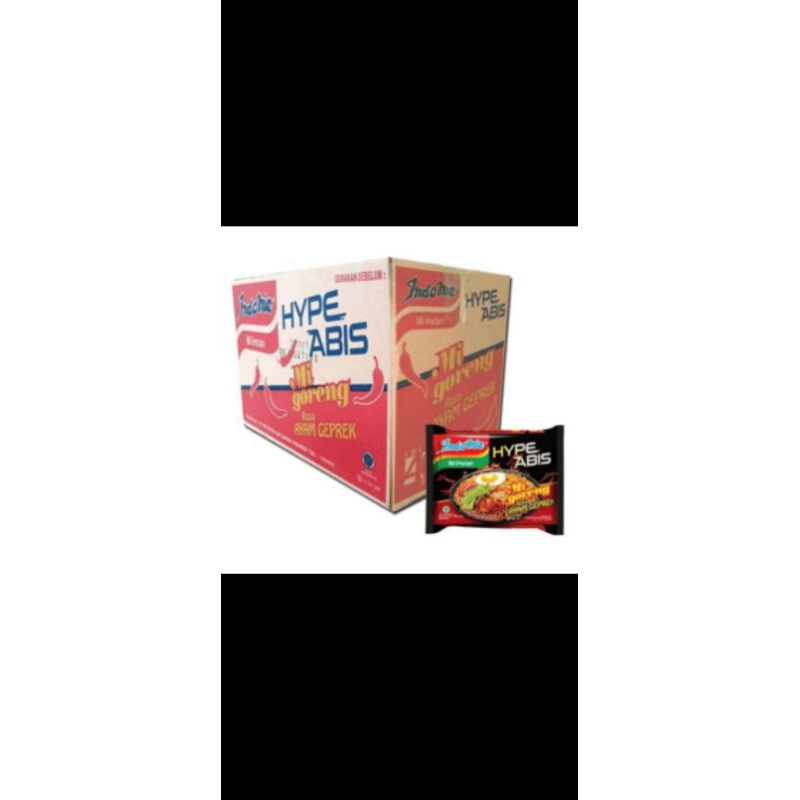 

Indomie goreng rasa ayam geprek 1 dus isi 40pcs