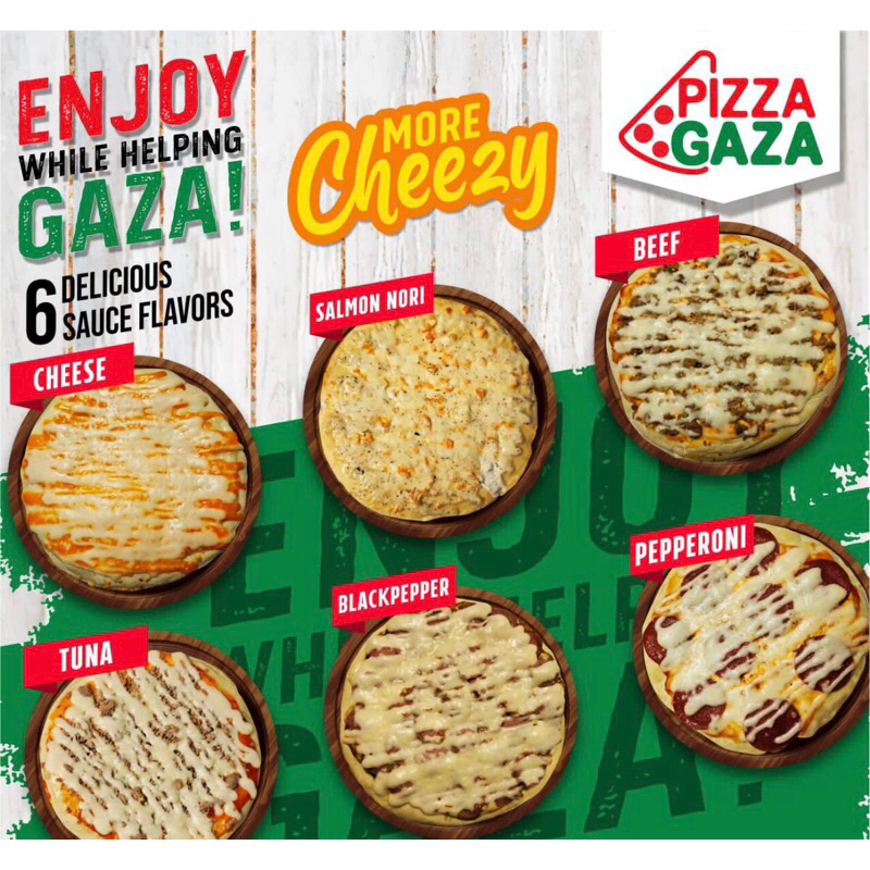 

PIZZA GAZA MEDIUM SIZE