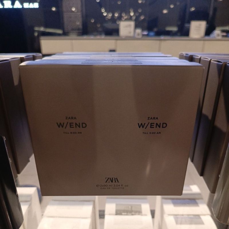 Zara Man Men Cowok Cowo w/end Duo Isi 2 EDT Eau De Toilet  Parfum Parfume 90ml 90 ml Original