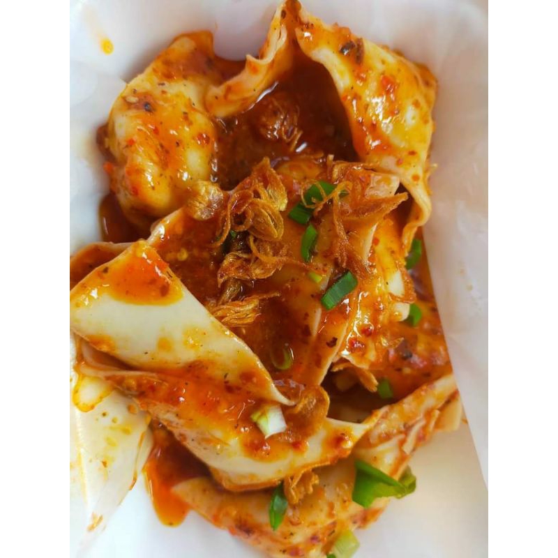 

Pangsit Chili oil. Pesan Hari Ini Dikirm Besok