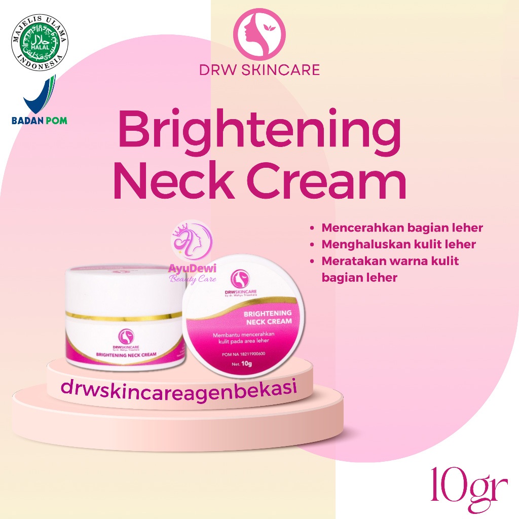Brightening Neck Cream DRW Skincare