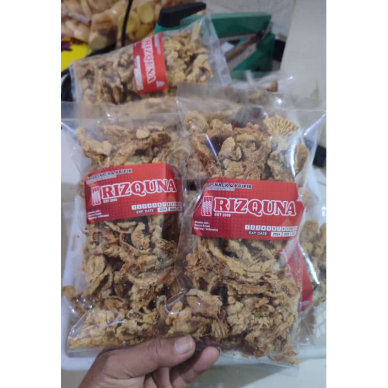 

Jamur Tiram Chrispy 500g / 1000g