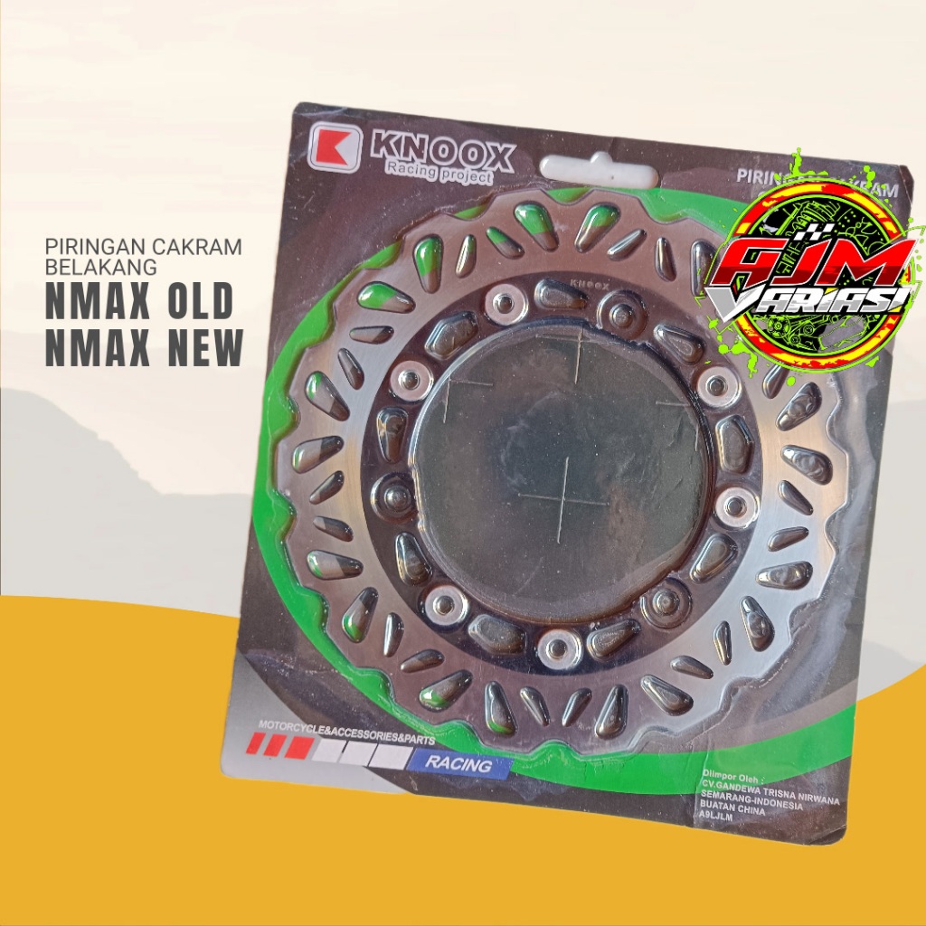 Piringan Cakram Belakang Nmax Lama/Nmax New 2020/Nmax New 2021-2024
