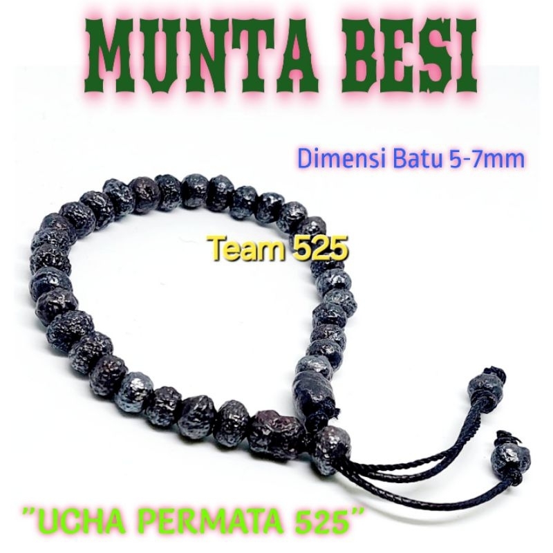 Gelang tasbih 33 batu kesehatan munta besi rajanya badar besi nempel magnet kuat  pria wanita dewasa