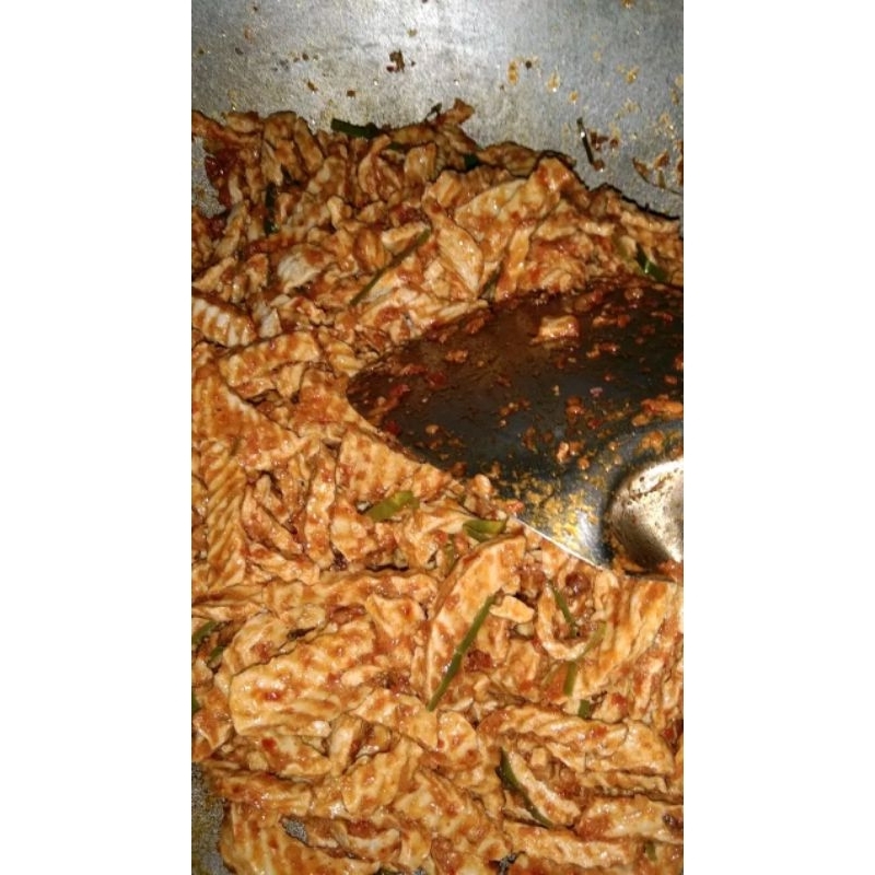 

Cobek basreng daun jeruk pedas gurih