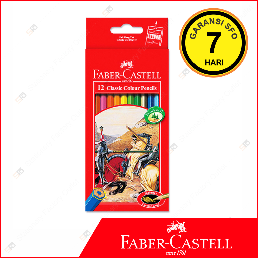 

Pensil Warna Faber Castell isi 12 - SFO Semarang Official