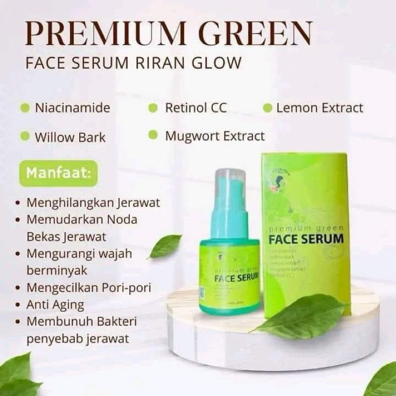 face serum gren riran glow (beli 1 gratis 1)