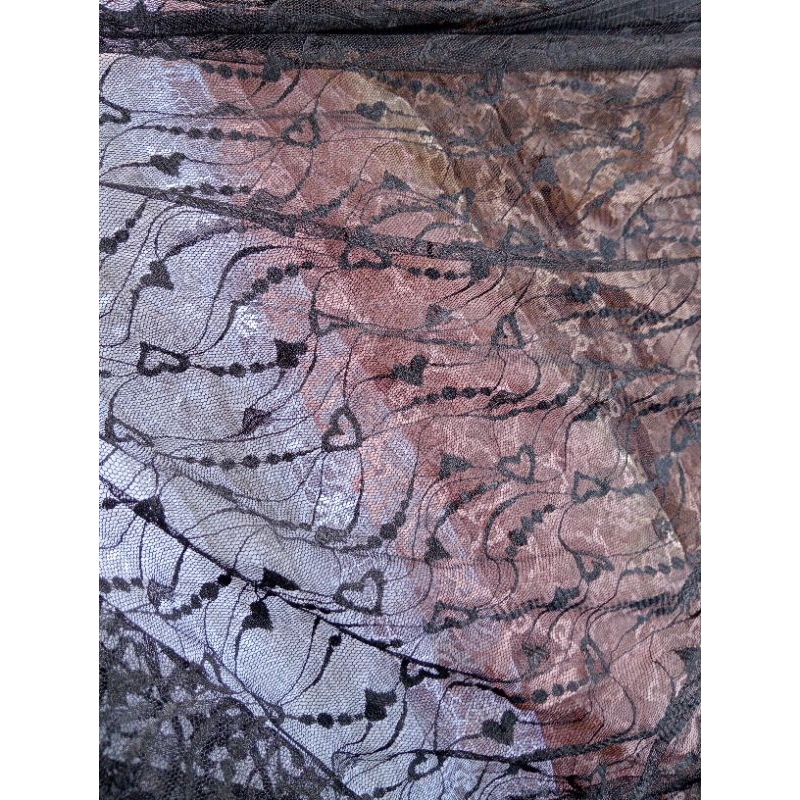 Brukat lebar 1.5 meter Kain Brukat viral Kebaya LEMBUT